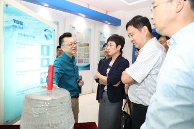 2018年8月1日上海浦東新區(qū)區(qū)委常委統(tǒng)戰(zhàn)部長金梅調研天通